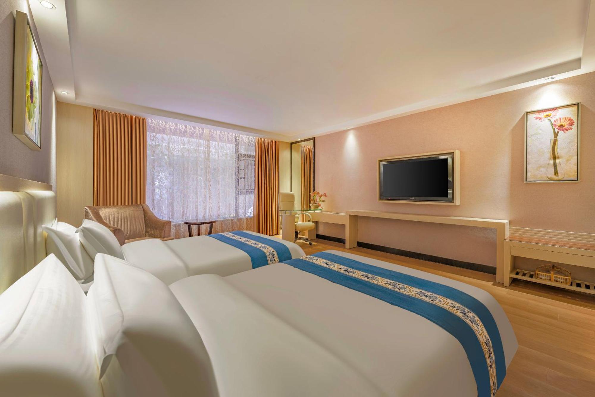 Meihao Mingyue Hotel International Finance City Keyun Road Metro Branch Canton Esterno foto