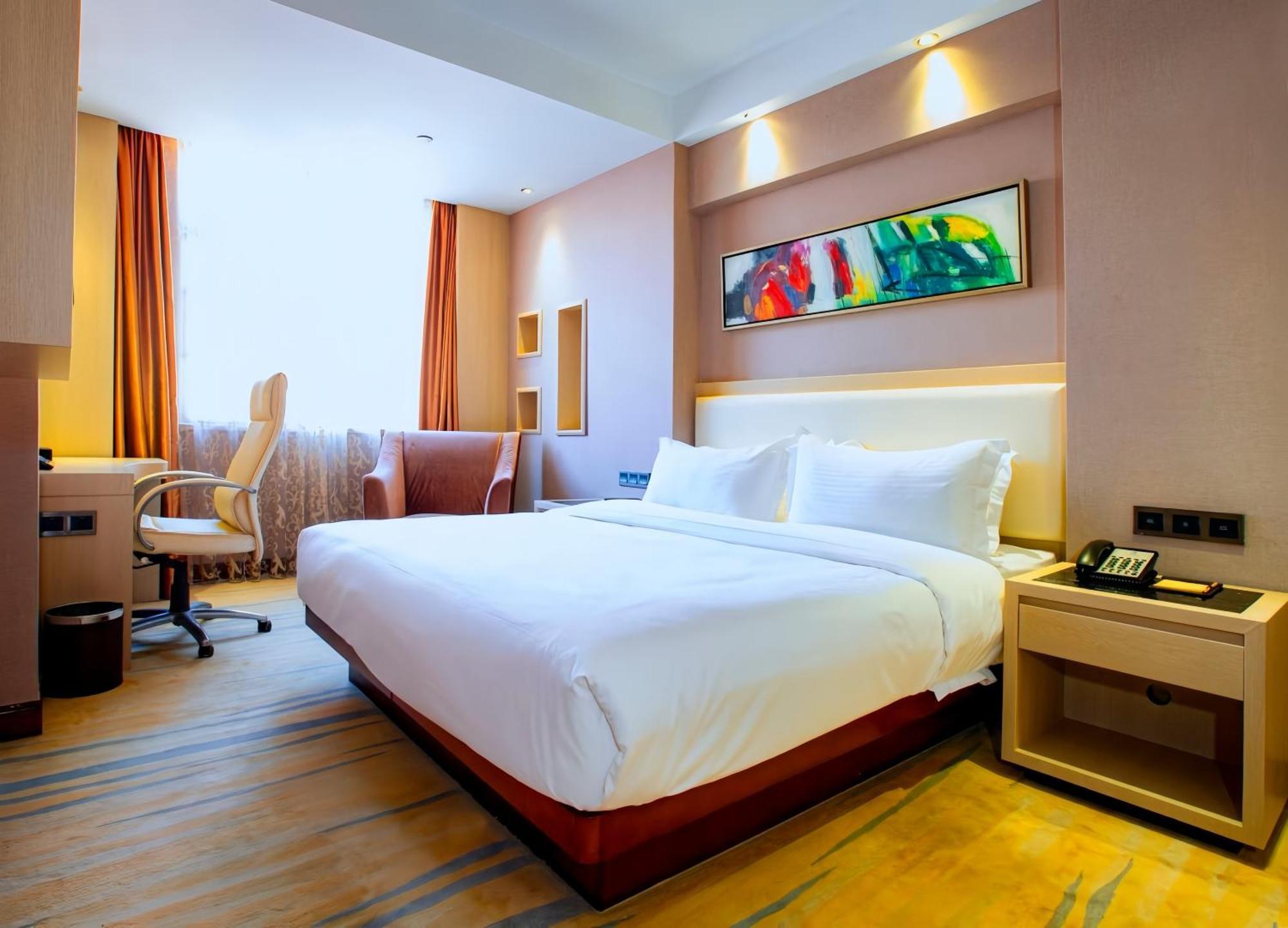 Meihao Mingyue Hotel International Finance City Keyun Road Metro Branch Canton Esterno foto