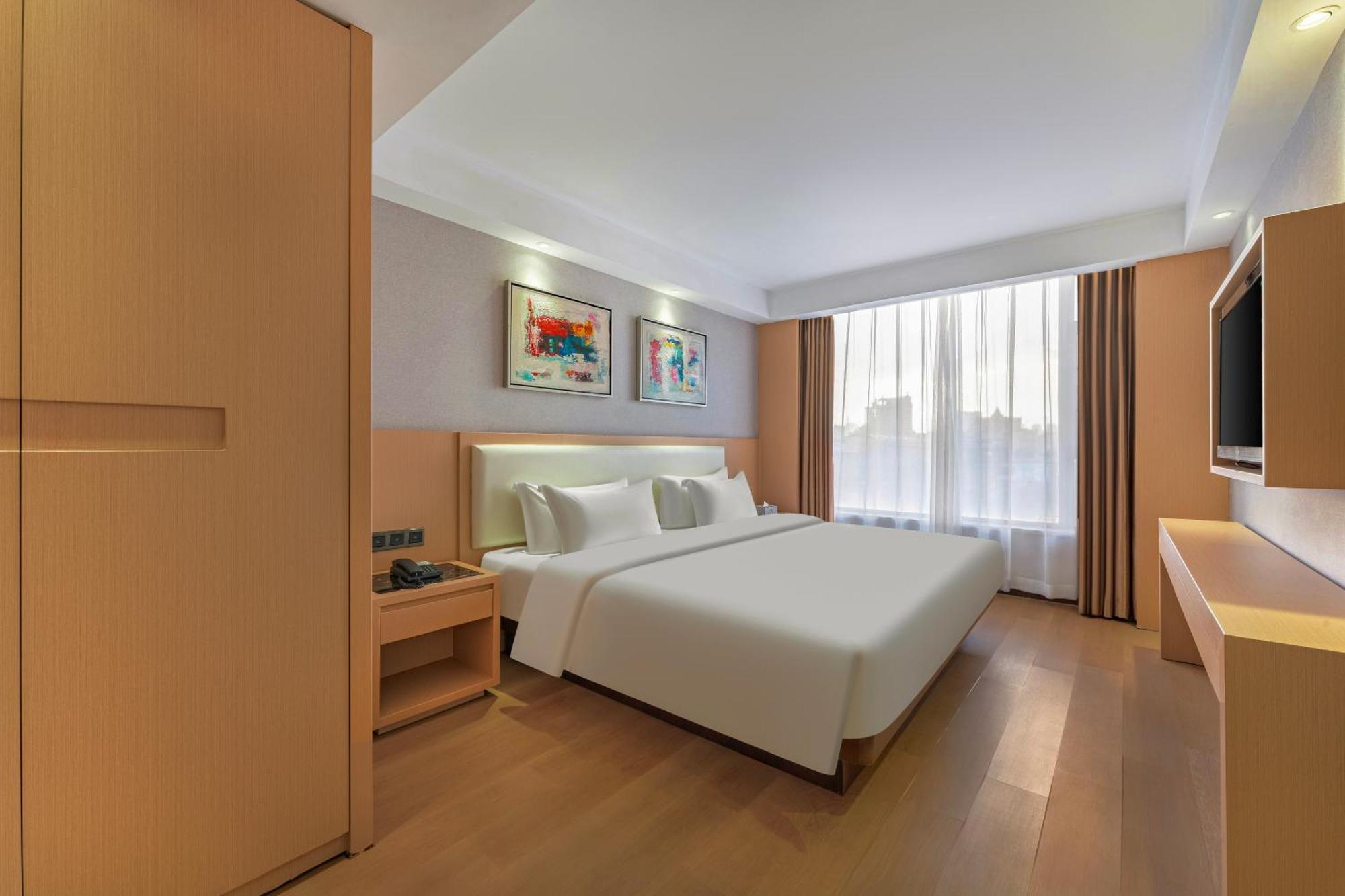 Meihao Mingyue Hotel International Finance City Keyun Road Metro Branch Canton Esterno foto