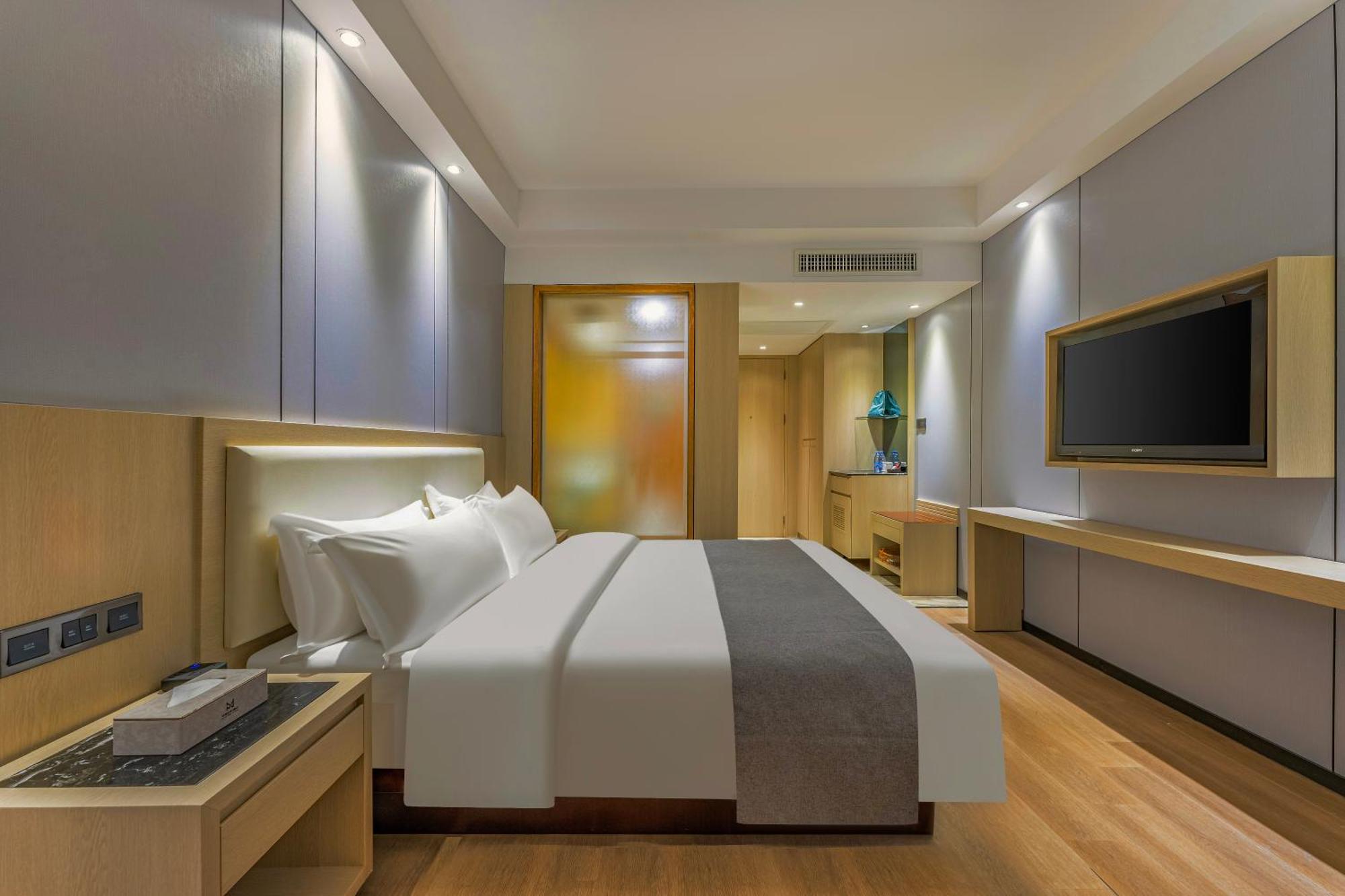 Meihao Mingyue Hotel International Finance City Keyun Road Metro Branch Canton Esterno foto
