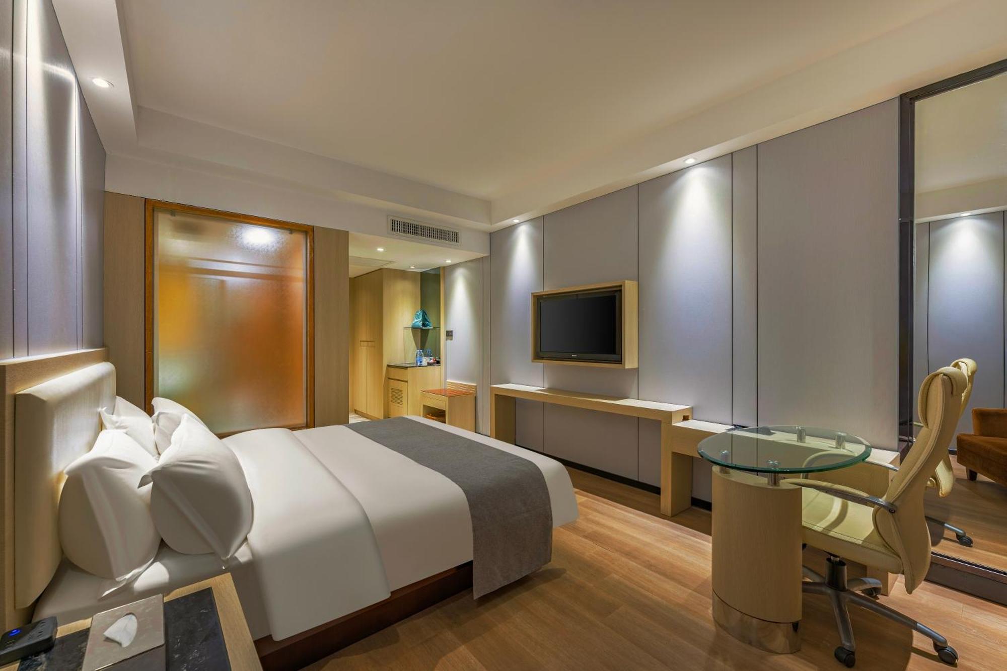 Meihao Mingyue Hotel International Finance City Keyun Road Metro Branch Canton Esterno foto