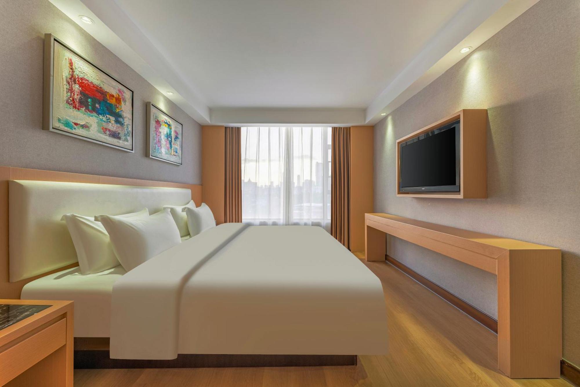 Meihao Mingyue Hotel International Finance City Keyun Road Metro Branch Canton Esterno foto