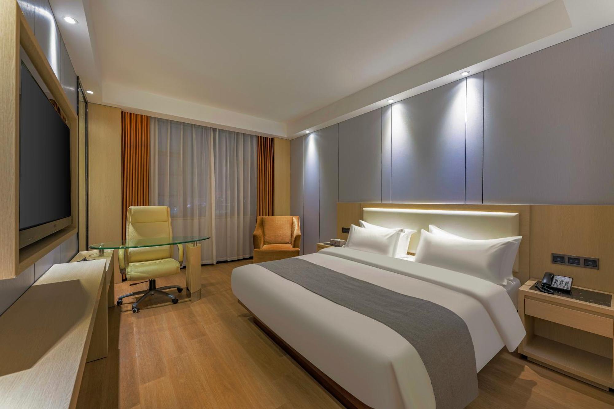 Meihao Mingyue Hotel International Finance City Keyun Road Metro Branch Canton Esterno foto