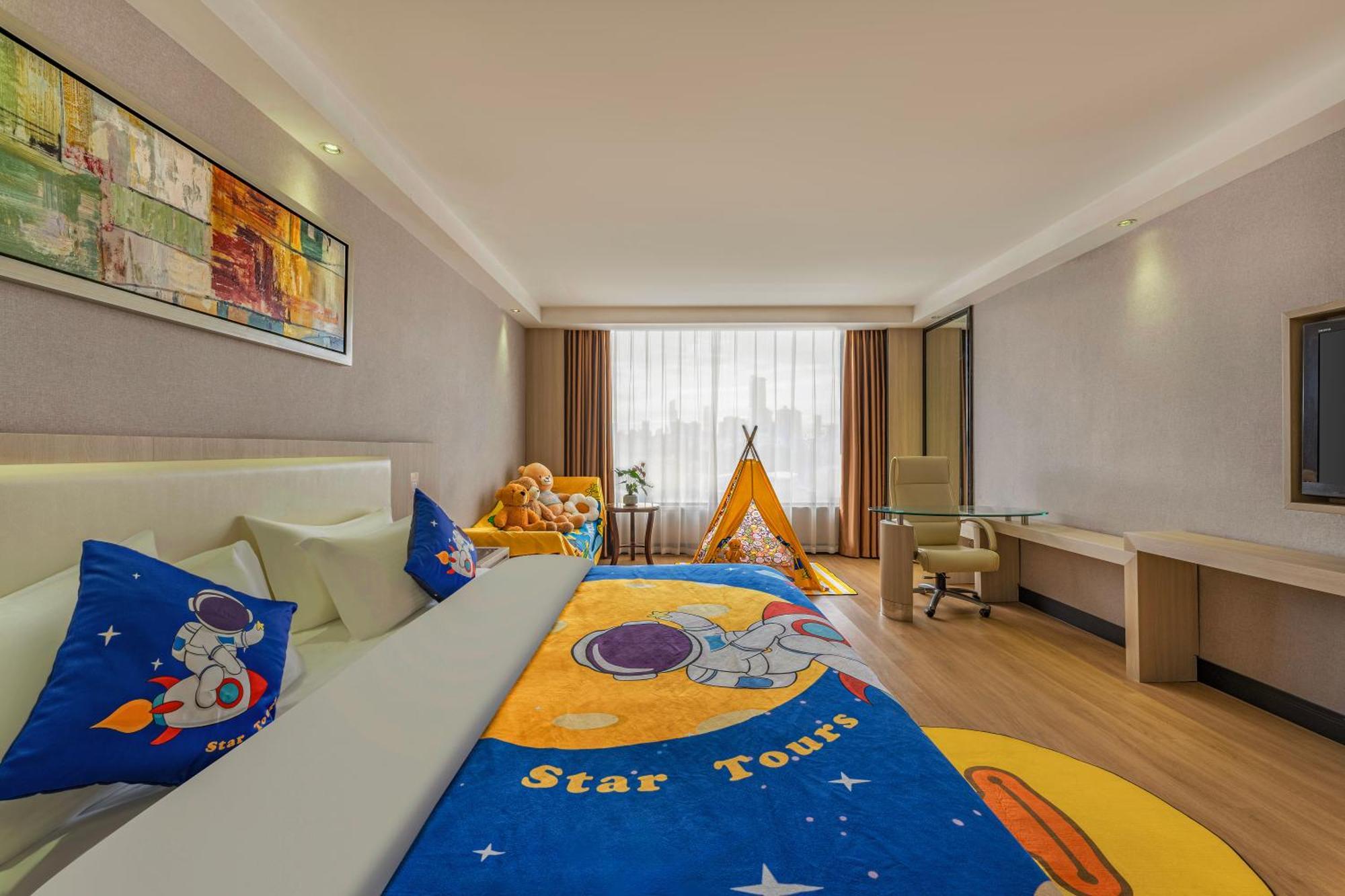 Meihao Mingyue Hotel International Finance City Keyun Road Metro Branch Canton Esterno foto