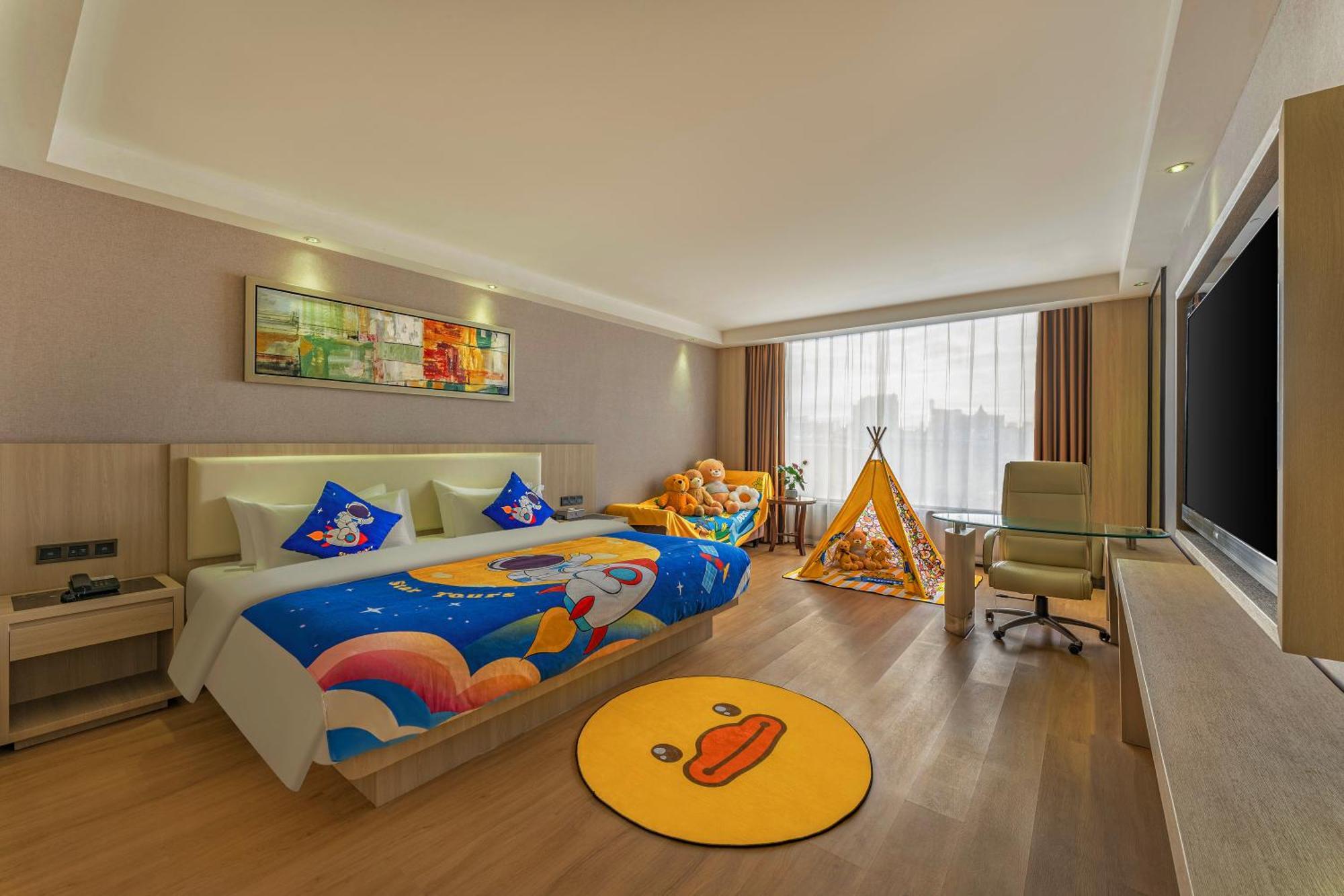 Meihao Mingyue Hotel International Finance City Keyun Road Metro Branch Canton Esterno foto