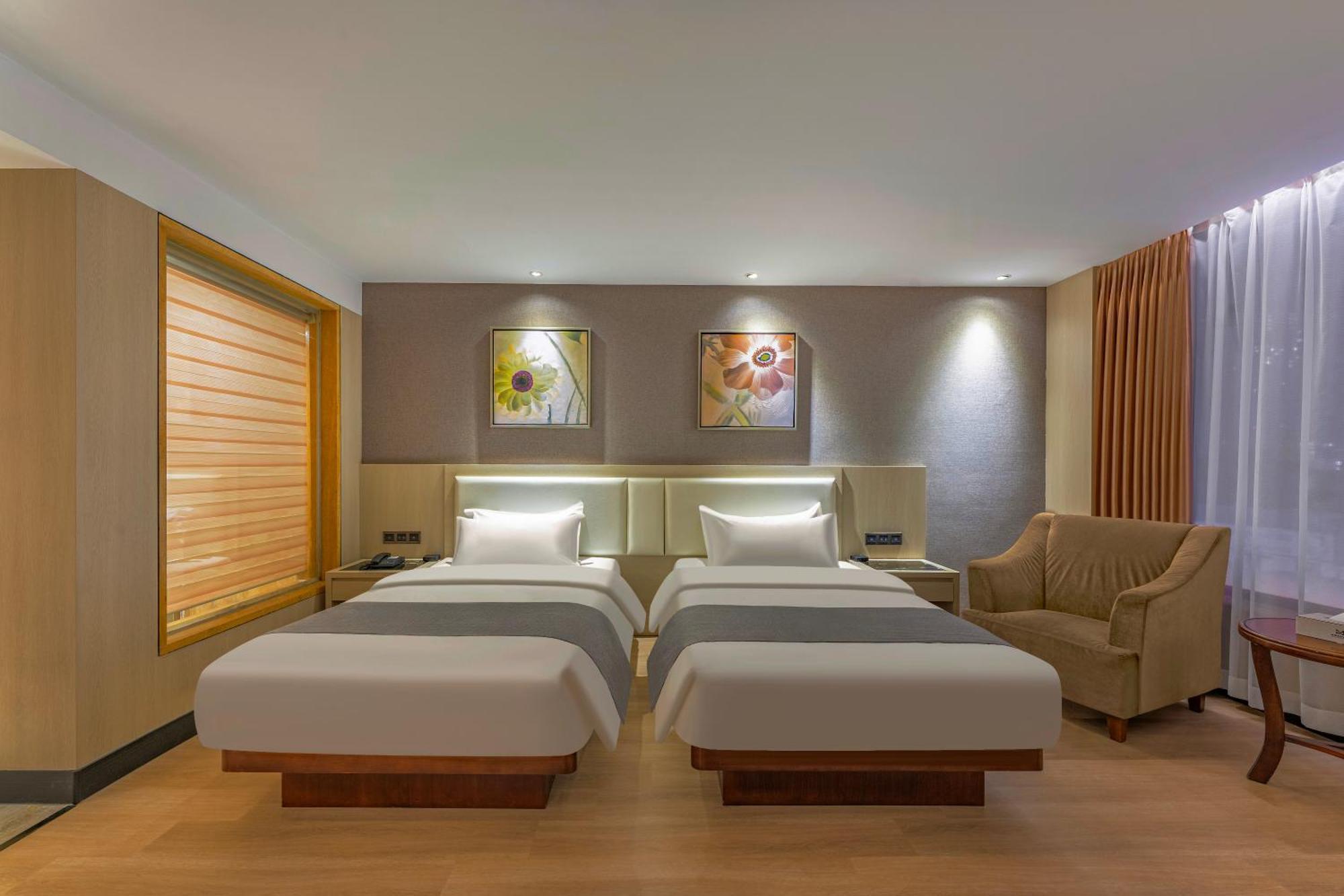 Meihao Mingyue Hotel International Finance City Keyun Road Metro Branch Canton Esterno foto