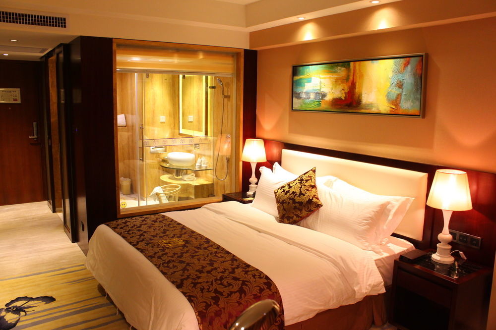 Meihao Mingyue Hotel International Finance City Keyun Road Metro Branch Canton Esterno foto